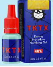 Gel adormecedor TKTX 15ml de acción rápida, gel azul con 9% de lidocaína para aliviar el dolor