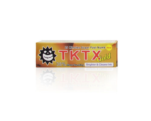 Crema anestésica para tatuajes Tktx Numb, ungüento anestésico de efecto fuerte para tatuajes de microblading, precio al por mayor