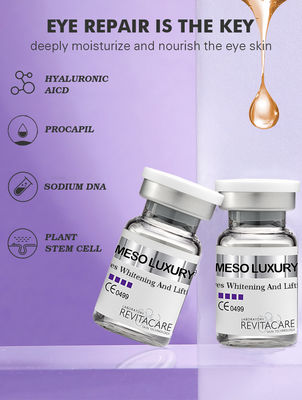El suero meso Microneedling 6pcs/Set de la arruga anti de la etiqueta privada quita el suero oscuro de la arruga del ojo del círculo