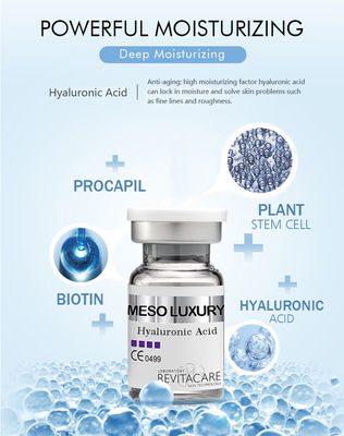 Piel ácida hialurónica de alimentación cutánea de Microneedling del suero meso que rejuvenece la solución