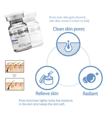 Esencia facial ACEITOSA del tratamiento de Microneedling del suero meso de la piel del OEM