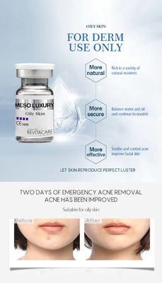 Esencia facial ACEITOSA del tratamiento de Microneedling del suero meso de la piel del OEM