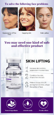 Suero de elevación del suero de la piel transparente meso antienvejecedora de Microneedling Mesotherapy