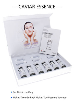 suero antienvejecedor de iluminación meso del caviar de Microneedling 10ml del suero del derma