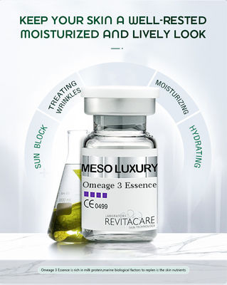 Esencia antienvejecedora orgánica natural meso de Microneedling del cuidado de piel del suero de Omega 3 del precio al por mayor