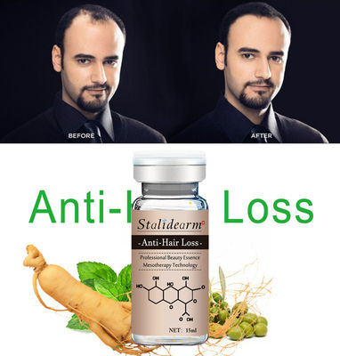suero natural Microneedling del crecimiento del pelo de pelo 10ml de la pérdida del suero del ingrediente anti de la planta