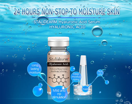 Suero de iluminación facial natural ácido hialurónico de Microneedling del suero meso
