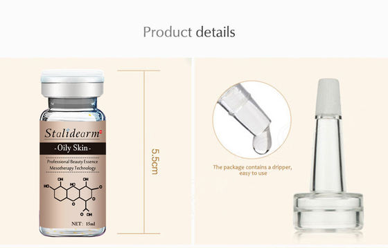 Microneedle Serum Mesoterapia Ance Tratamiento Anti Acné Etiqueta personalizada Pluma Dermal Esencia de la cara para la piel grasa