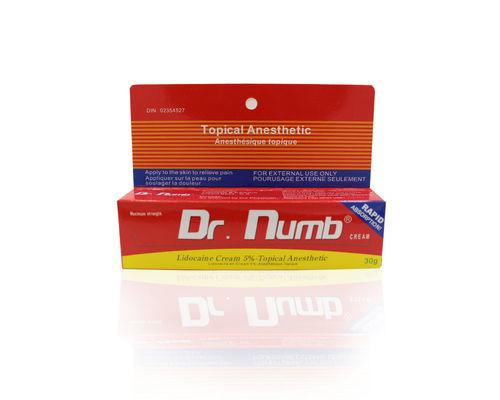 Crema anestésica Dr. Numb para cejas, indolora, TKTX, crema anestésica para tatuajes