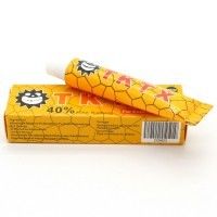 Lidocaína original poner crema que entumece 10g amarillo del tatuaje permanente del maquillaje TKTX