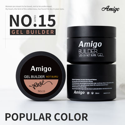 Colores polacos de la extensión 56ML 20 del gel ULTRAVIOLETA colorido de la resina inodoros