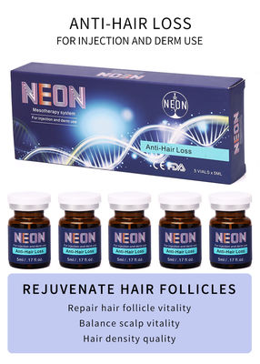 Suero anti original de Areata Mesotherapy de la alopecia de la esencia del nuevo crecimiento del pelo del tratamiento de la inyección de la pérdida de pelo para el pelo