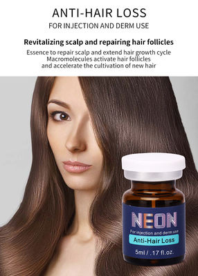 Suero anti original de Areata Mesotherapy de la alopecia de la esencia del nuevo crecimiento del pelo del tratamiento de la inyección de la pérdida de pelo para el pelo