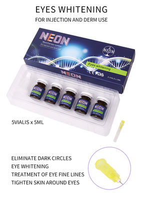 Inyección anti original de Mesotherapy del suero del ojo de la arruga de la marca de neón que blanquea el suero del ojo
