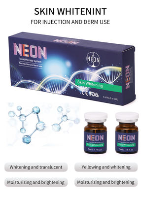piel 5ml que blanquea el suero de la cara de la inyección de Mesotherapy del suero para la piel joven