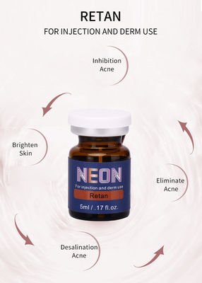 Esencia pura de la terapia del suero de la inyección 5ml del acné del suero meso de neón del tratamiento