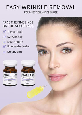 Mesoterapia Botox Inyección de suero de exosoma Refuerzo de la piel antiarrugas