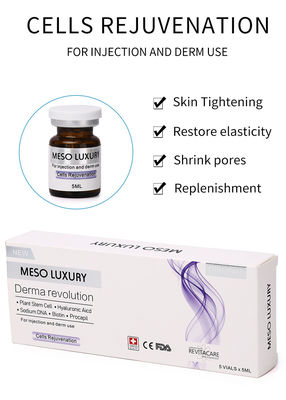 célula más brillante meso de alimentación del suero 5ml de la terapia que rejuvenece el suero