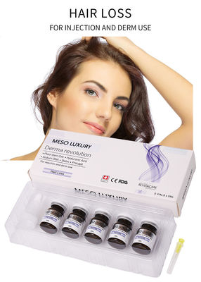 MESO Lujo Anticorpión Suero inyectable Solución de mesoterapia Tratamiento de crecimiento del cabello
