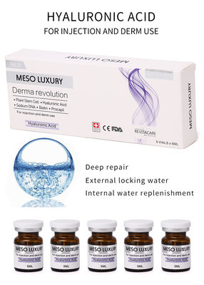 Etiqueta privada que hidrata las inyecciones de lujo ácidas hialurónicas de Mesotherapy de las inyecciones del suero para una cara más joven