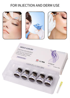 Etiqueta privada que hidrata las inyecciones de lujo ácidas hialurónicas de Mesotherapy de las inyecciones del suero para una cara más joven