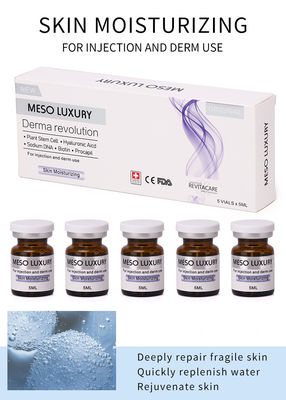Suero ácido hialurónico transparente hidratante del suero 5ml de la piel de Mesotherapy para la cara