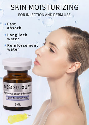 Suero ácido hialurónico transparente hidratante del suero 5ml de la piel de Mesotherapy para la cara