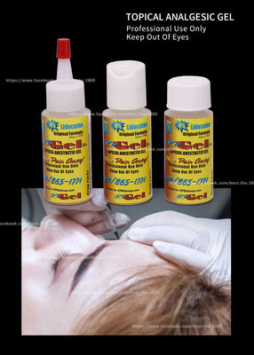 Gel anestésico del maquillaje permanente del gel 30ML del tatuaje del SSJ que entumece 48 para los labios