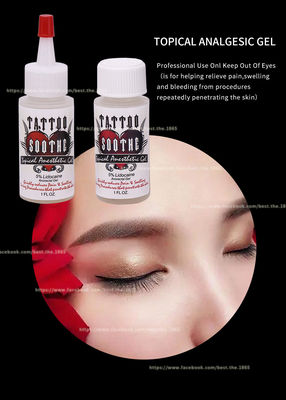 Gel adormecedor para tatuajes Soothe Gel anestésico Soothe para maquillaje permanente
