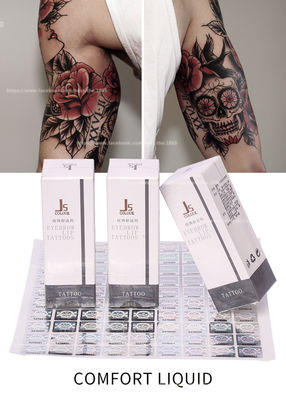 Líquido entumecido del maquillaje permanente del gel de la alergia anti de la solución del tatuaje transparente de JS que entumece que entumece