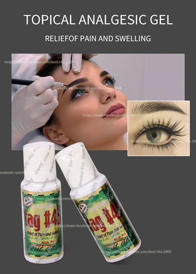 Gel inmediato anestésico 10g del alivio del dolor del tatuaje del gel de Microneedling que entumece TAG#45