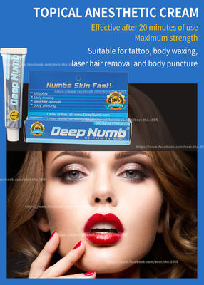 NUESTRO gel poner crema que entumece del tatuaje, que es mejor que cualquier crema que entumece del tatuaje en el mercado. Es nuestro NU original, no-aceitoso