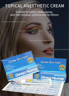 NUESTRO gel poner crema que entumece del tatuaje, que es mejor que cualquier crema que entumece del tatuaje en el mercado. Es nuestro NU original, no-aceitoso