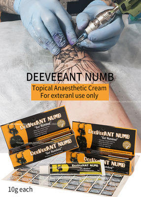 Crema para adormecer para el maquillaje permanente Crema de lidocaína para tatuajes de alta calidad Crema anestésica