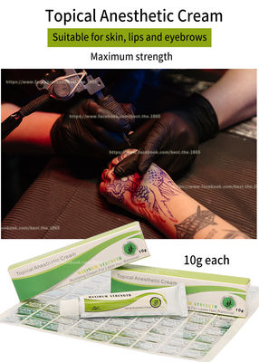 Crema Adormecedora para Tatuajes Dr. Numb Super Numb Crema Anestésica para Maquillaje Permanente