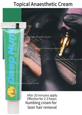 Crema de lidocaína para tatuajes, maquillaje permanente, crema anestésica profunda TKTX