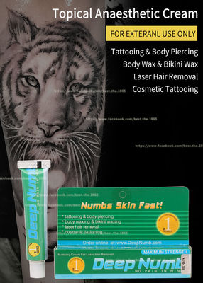 Crema de lidocaína para tatuajes, maquillaje permanente, crema anestésica profunda TKTX