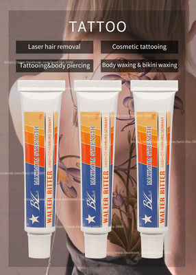 Crema inmediata blanca del alivio del dolor de la parada de la crema 10g de la lidocaína de Microneedling del tatuaje del BL que entumece el 20%