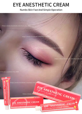 Crema que entumece anestésica 10g 30g del ojo altamente eficaz que perfora color blanco rosado de la crema entumecida