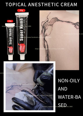 Crema anestésica para maquillaje permanente Super Numb de buena calidad, labios, cejas, tatuajes, crema de lidocaína