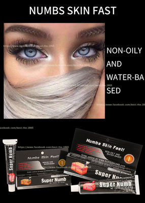 Crema anestésica para maquillaje permanente Super Numb de buena calidad, labios, cejas, tatuajes, crema de lidocaína