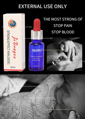 Parada transparente líquida anestésica 20ml líquido del dolor del hielo del helada del tatuaje de JINLONG