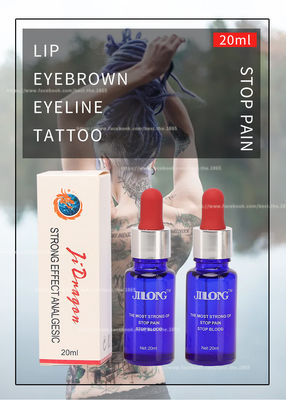 Parada transparente líquida anestésica 20ml líquido del dolor del hielo del helada del tatuaje de JINLONG