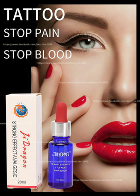 Parada transparente líquida anestésica 20ml líquido del dolor del hielo del helada del tatuaje de JINLONG