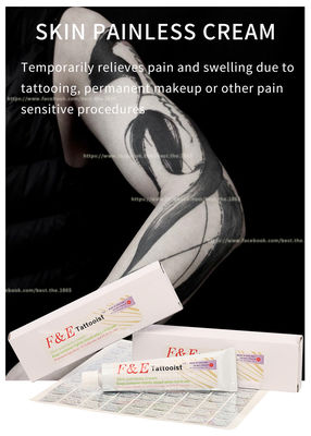 30G Tattooist anestésico Skin Painless Cream de la crema que entumece/F&E que dura por 3 horas