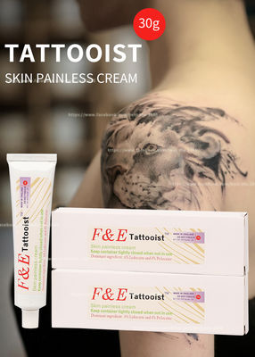 30G Tattooist anestésico Skin Painless Cream de la crema que entumece/F&E que dura por 3 horas