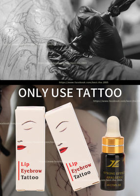 la duración eficaz sin dolor del líquido anestésico de la solución del tatuaje del labio 5ml por 3 horas tatúa el líquido que entumece