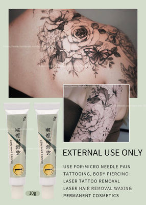 Entumece el uso externo eficaz solamente TKTX 10g del Dr. Numb 10g de la piel del maquillaje del dolor poner crema sin dolor permanente rápido de la parada