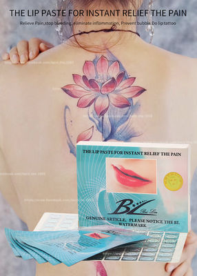 Tatuaje de labios Anestésico de labios Pasta de labios maquillaje permanente almohadilla para adormecer labios