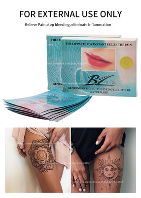 Tatuaje de labios Anestésico de labios Pasta de labios maquillaje permanente almohadilla para adormecer labios